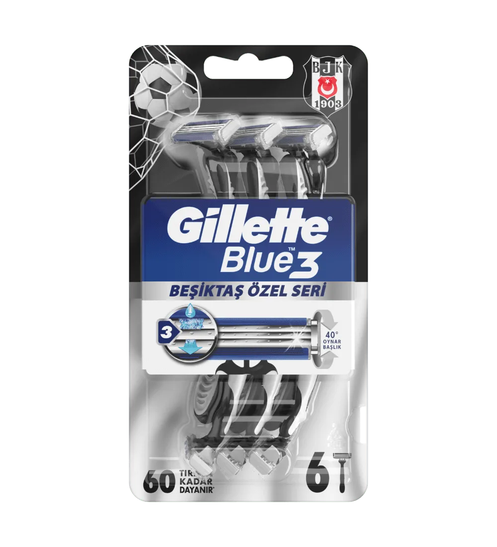 Gillette Blue3 Beşiktaş